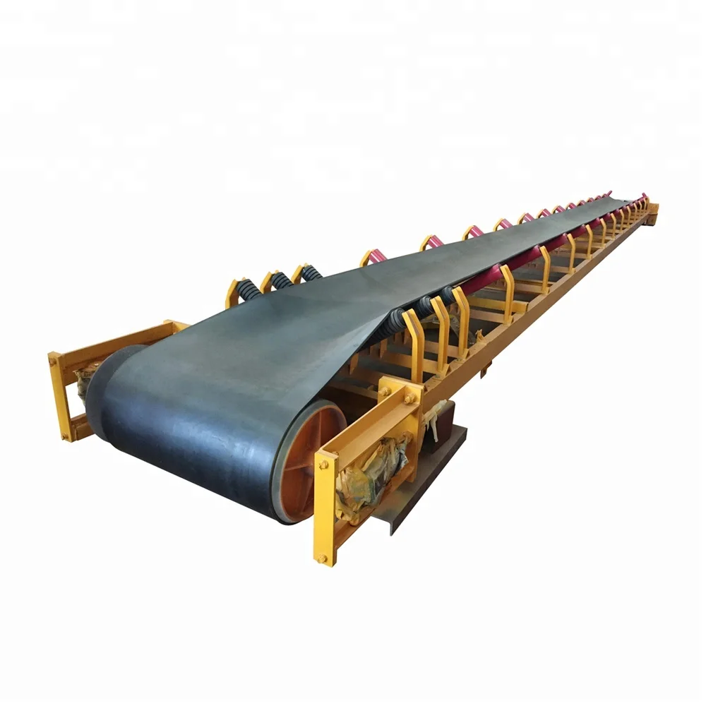 China Good Price Hopper Belt Conveyor for Coal Mine
