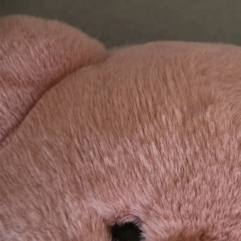 Wholesale faux fur shoulder bag lovely bear fake fur bag women children fur fashion bags