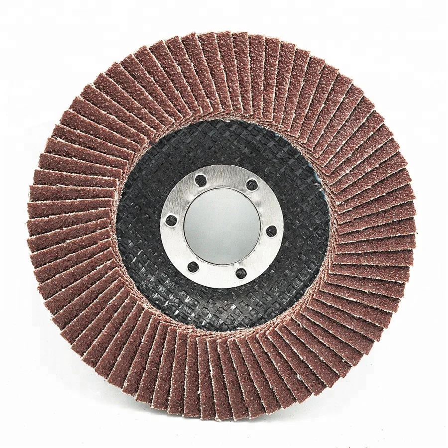 Abrasive tools 5 inch flap grinding metal fiberglass discs polishing wheels aluminum oxide flap disc