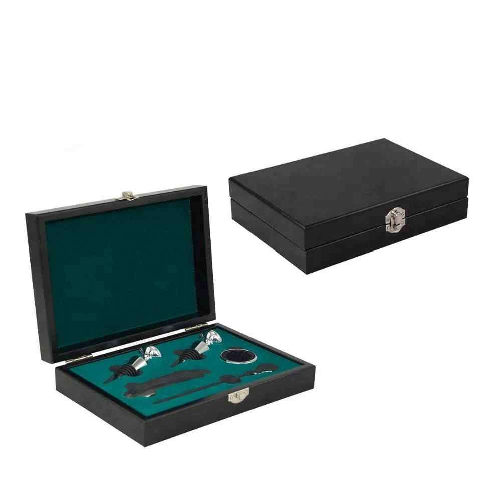 Делюкс штопором набор деревянная коробка