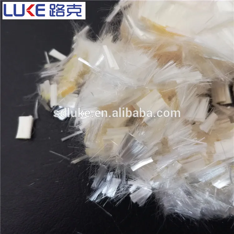 12mm PVA Staple Fiber For Concrete Asbestos Alternative