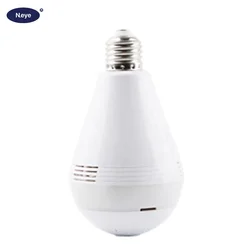1080p bulb security surveillance camera 360 degree Light Bulb Camera home wifi security ip camera