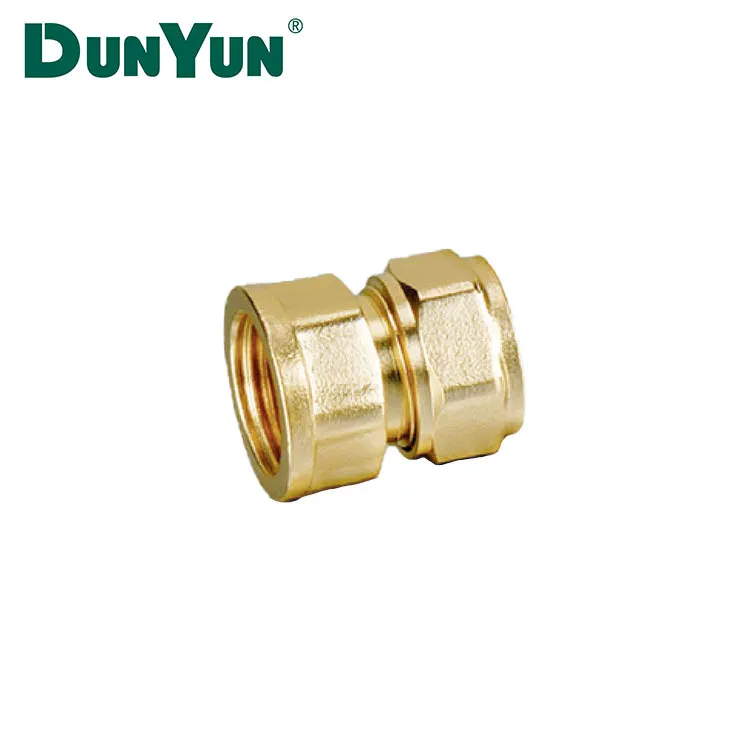 Factory Supply Brass Copper Compression Fitting For Pex Pipe