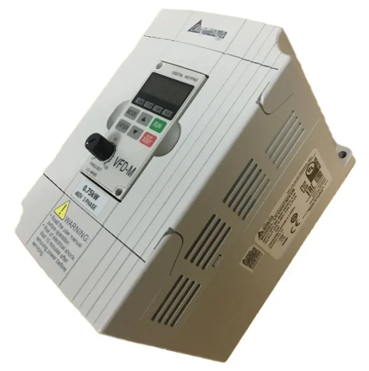 Discount price VFD-M series VFD015M21A 1.5kw 2hp inverter 220v 380v three phase converter