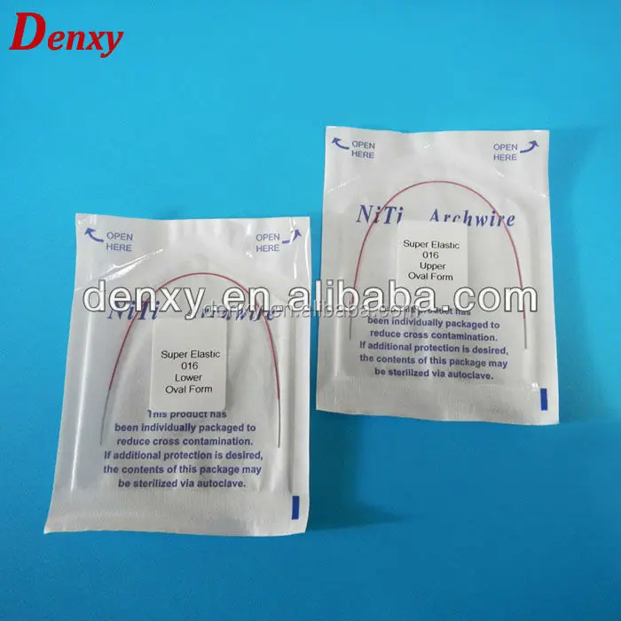 
Orthodontic archwire Colorful Super Elastic wire orthodontic arco niti 012 u-larco niti 0.12 upper lower 
