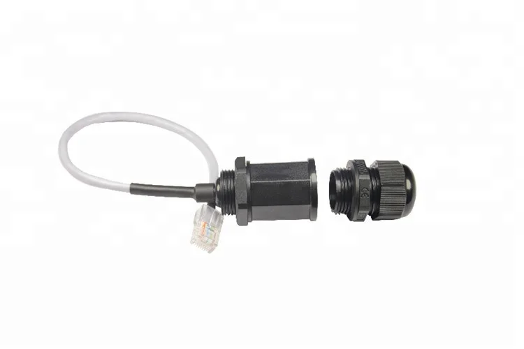 CAT 5e неэкранированный водонепроницаемый RJ45 M22 сетевой разъем