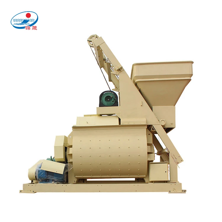 Contact supplier leave messages double spiral twin-shaft compulsory concrete mixer JS500