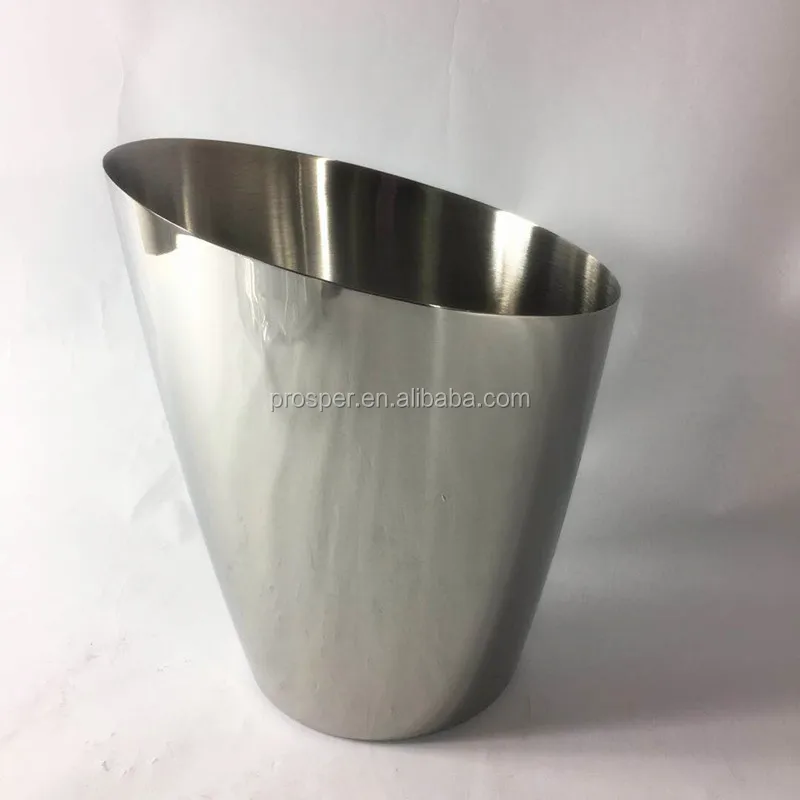 
high class unique irregularity stainless steel bar beer bucket ice bucket cooler bucket 