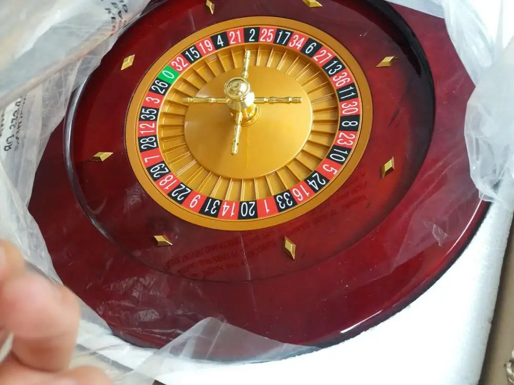 18 inch wooden roulette professional roulette wheel casino accessoriescasino accessories
