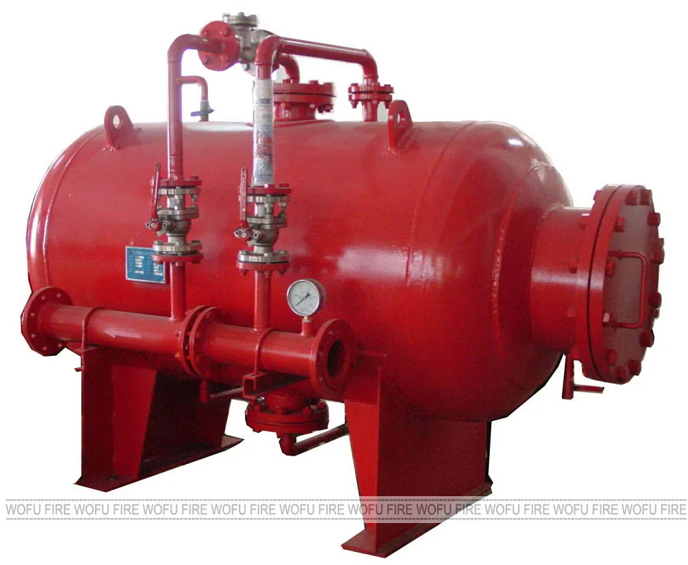500Ltr -10000Ltr  Horizontal fire fighting foam bladder tank system