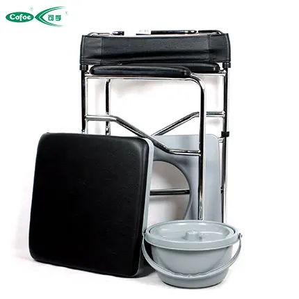 New style Medical Folding toilet commode chair