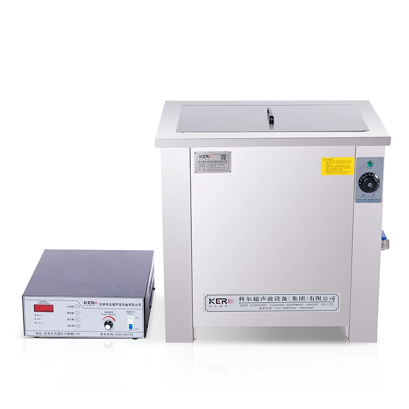Ultrasonic cleaning machine for laboratory parts