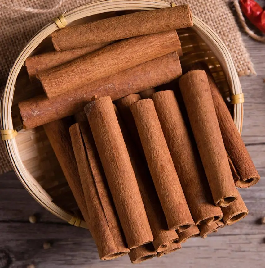 
Dried new Cinnamonum verum long Chinese cassia barks fragrant spice 