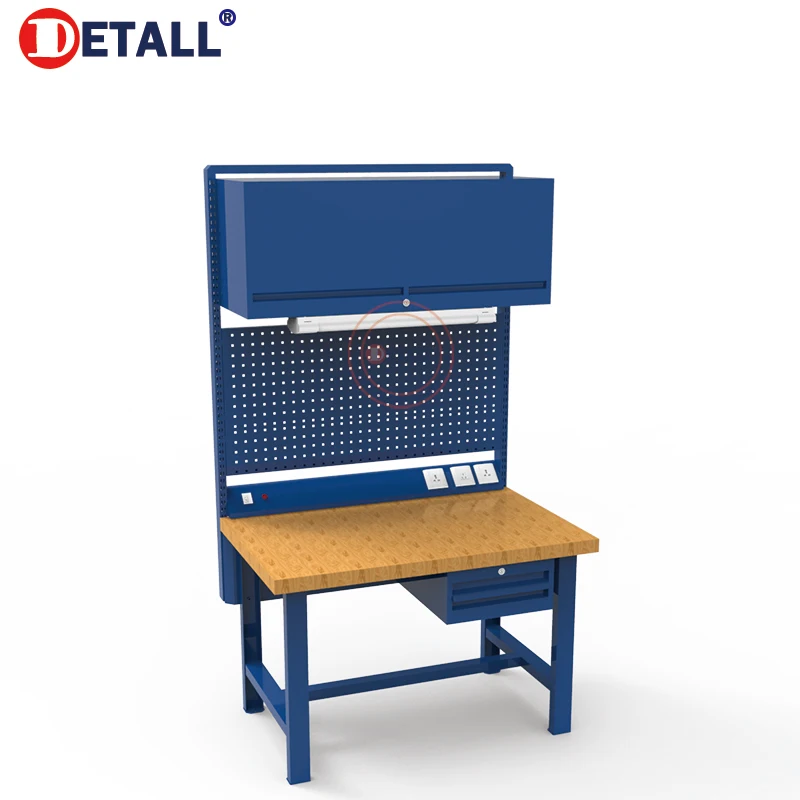 Detall Industrial factory workbench tool chest