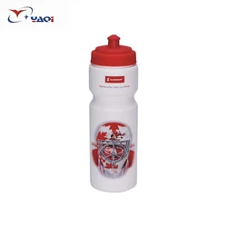 China Cheap Reusable Colorful 750ml Clear Pe Hdpe Sports Bicycle Wheat Straw Plastic Drinking Bottles