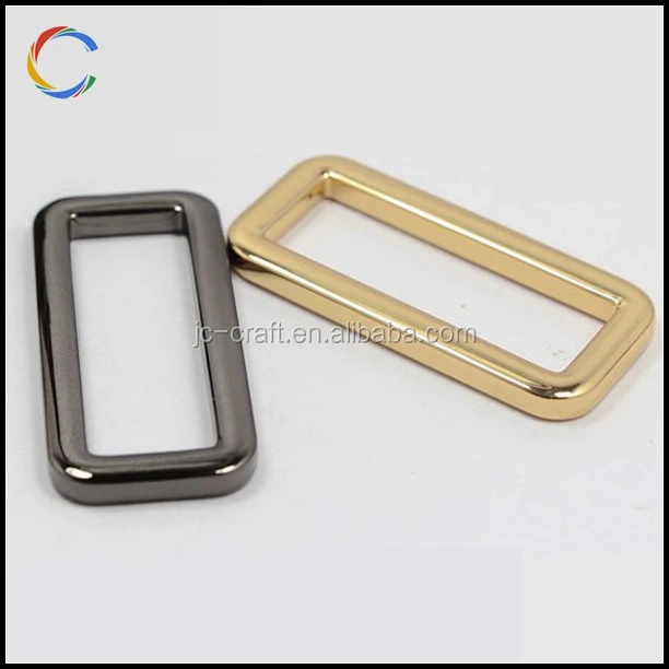 Unisex Stylish Metal Square Buckel Bag Accessories Side Release Buckle