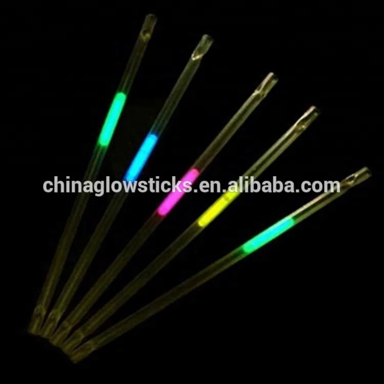 Соломинки для напитков, светящиеся в темноте