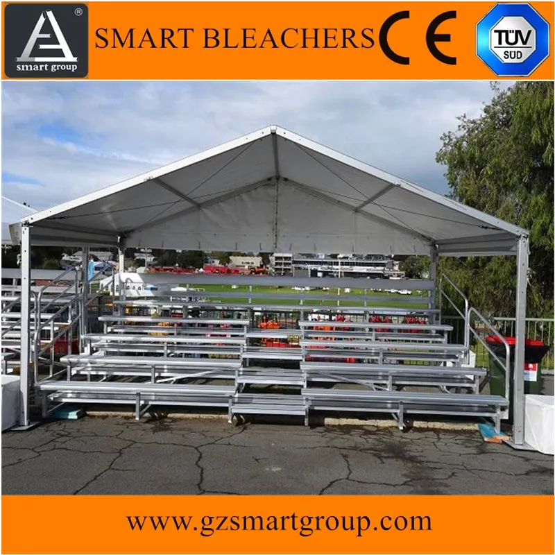 Sports area bench seats covered grandstand bleachers rest seating