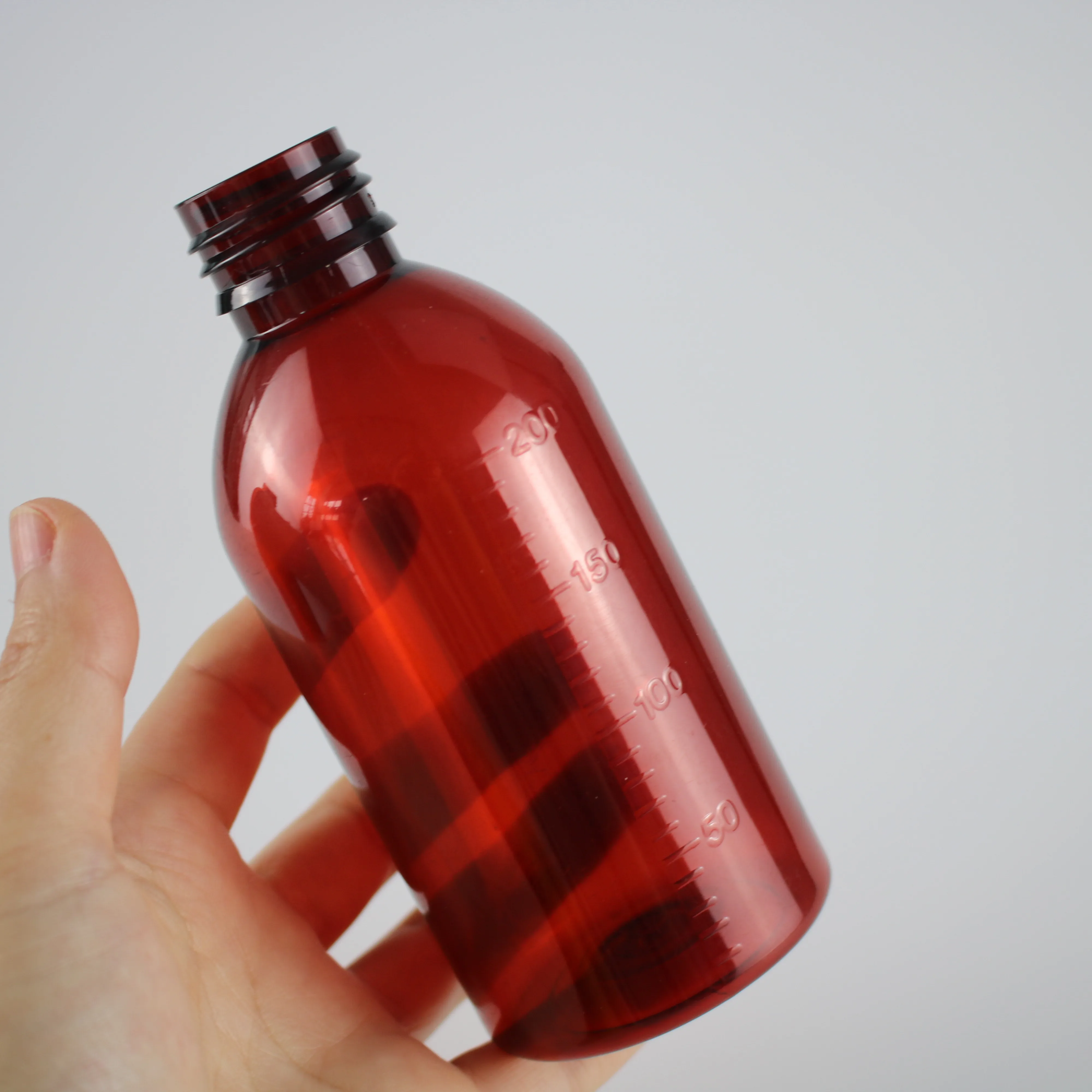 PET 200ml maple syrup bottle with leak proof cap