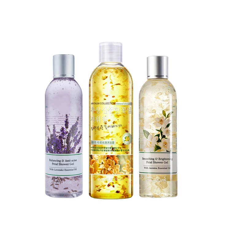 Private label wholesale moisturizing shower gel / body wash