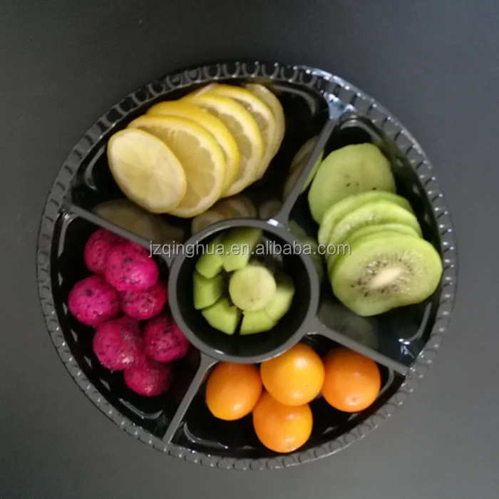 2023 новый лоток с 4 - 5 отделениями для упаковки продуктов питания/фруктов