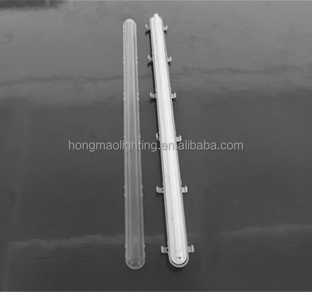 2024 New Hot single 1500mm 2 4 5 ft pc housing ip65 tri proof waterproof led batten lighting housing