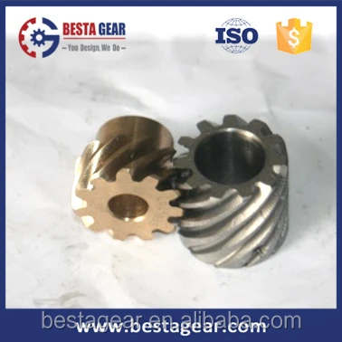 customized bronze worm gears