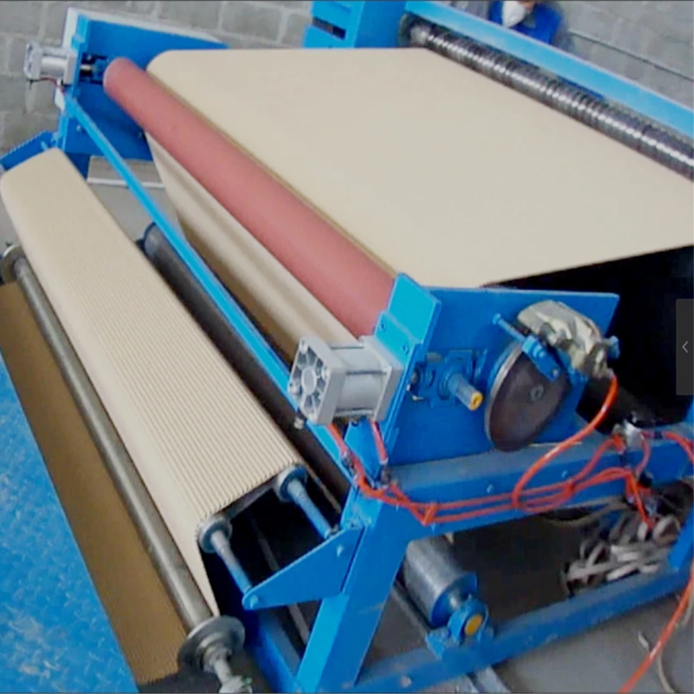 Cardboard corrugated paper honeycomb laminating machine
