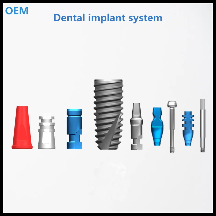 Dental Implant Abutment Series Titanium G5 Compatible with Dentium