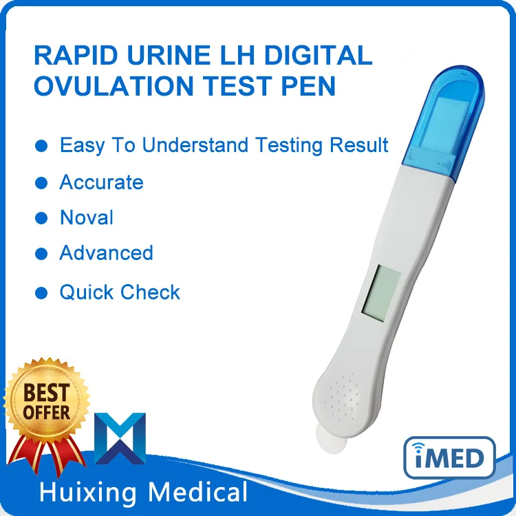 
CE Approved Urine LH Digital Ovulation Test Pen Rapid Advanced Ovulation Test 