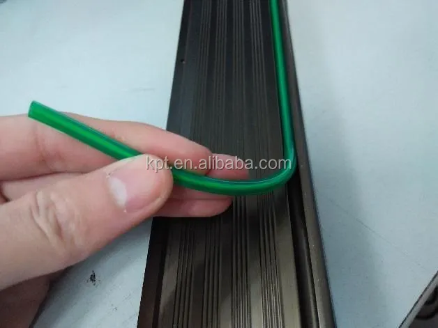 Lighting Stair step footboard made by el wire for cinema