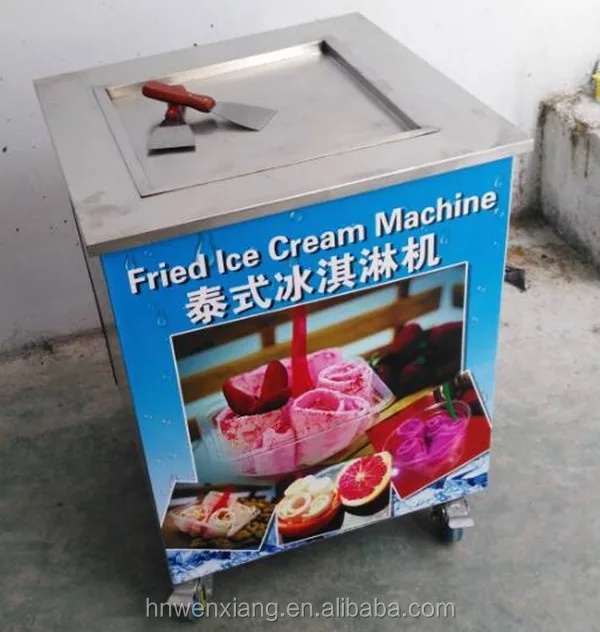 ice cream rolls machine / rolling fried ice cream machine / ice cream roll fryer machine