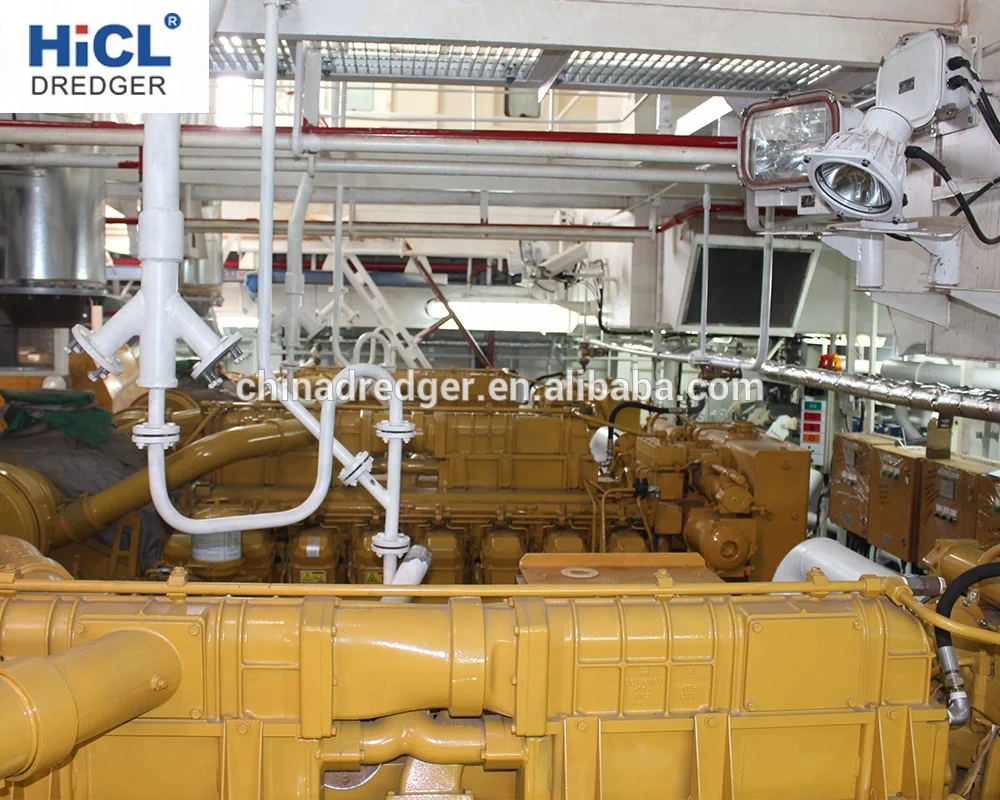 China dredger shipyard 24inch hydraulic cutter suction sand dredger with double dredging pump(CCS certificate)