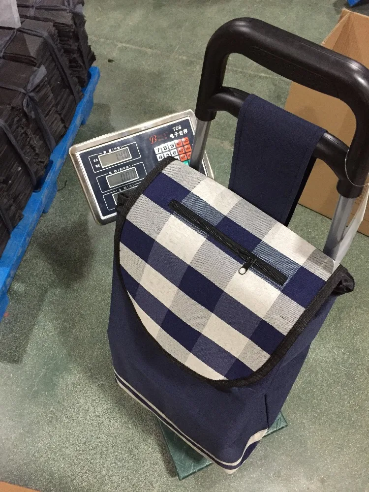 fashion shopping carts  folding shopping trolley bag