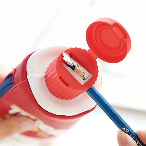 Big Capacity Toothpaste Pen Bag Pencil Case with Pencil Sharpener