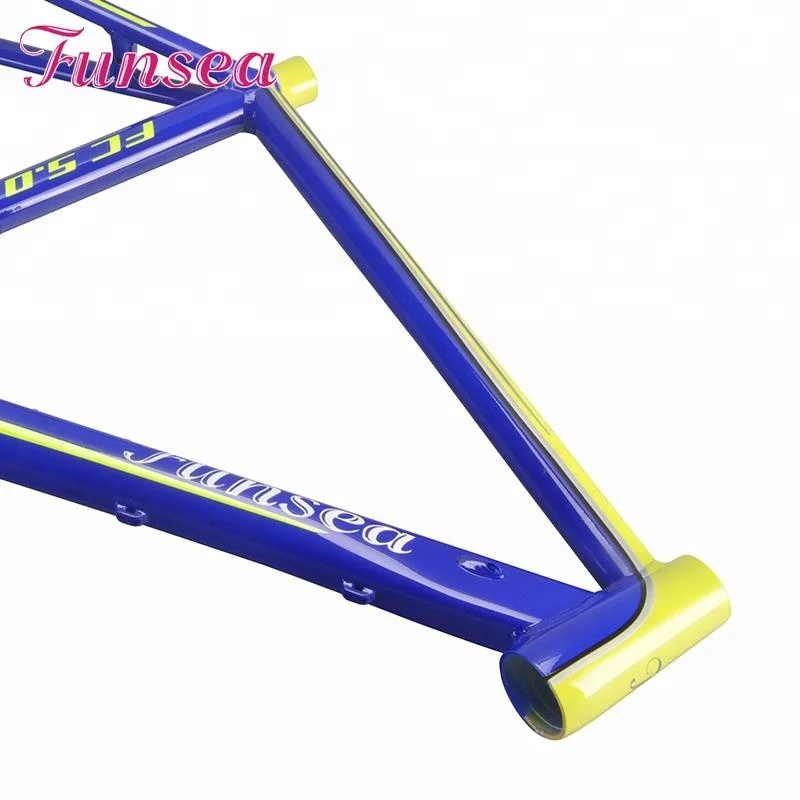 Custom super light aluminum alloy 6061 cycling frameset 700c road bike bicycle frame from China manufacturer Funsea