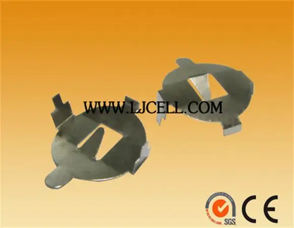 (WJ-2032-1)CR2032/ML2032/LIR2032 SMT Metal Button Coin Cell Battery Holder Positive Contact PCB