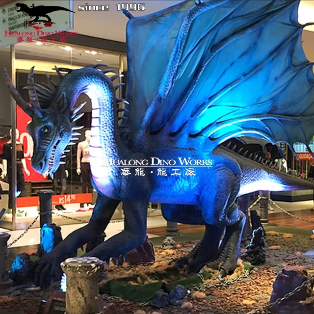 Ancient Traditional Simulation Dragon For Halloween Animatronics