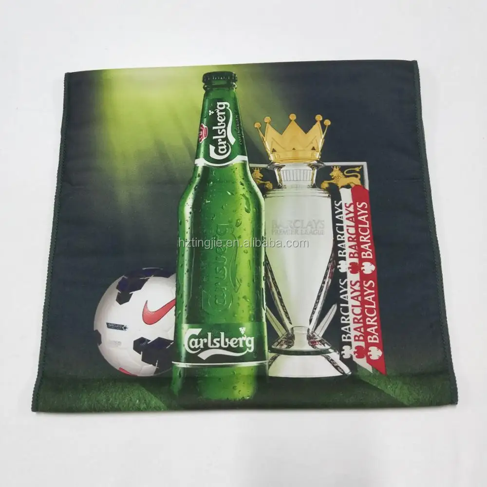 Microfiber Complex Custom Logo Small Sublimation Towel Fabric