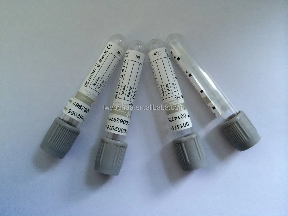 2ml sodium fluoride/EDTA-K2 glucose tube