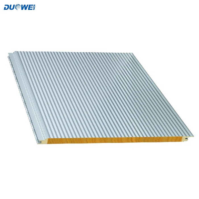Duowei Prefab Container House Rock Wool Sandwich Wall Panel