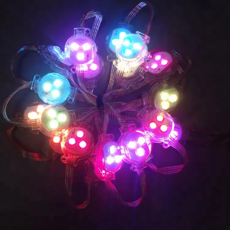  Программируемый RGB 30 мм пиксельный светодиодный точечный модуль