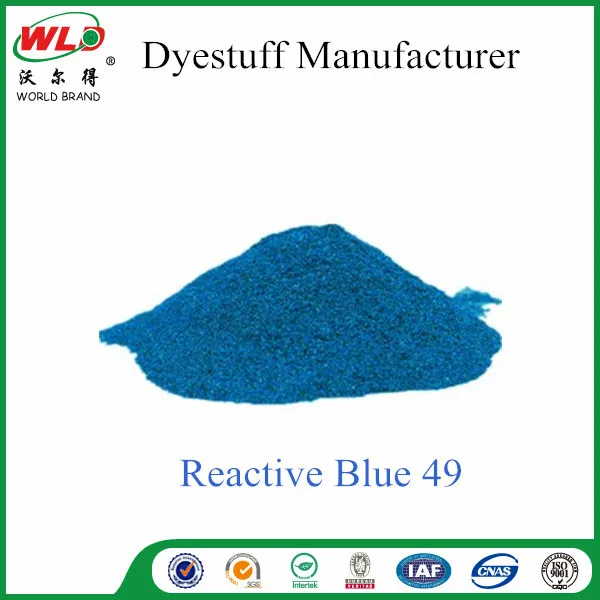 C.I.Reactive Blue 49 Fiber Reactive dyes Turquoise Blue PE