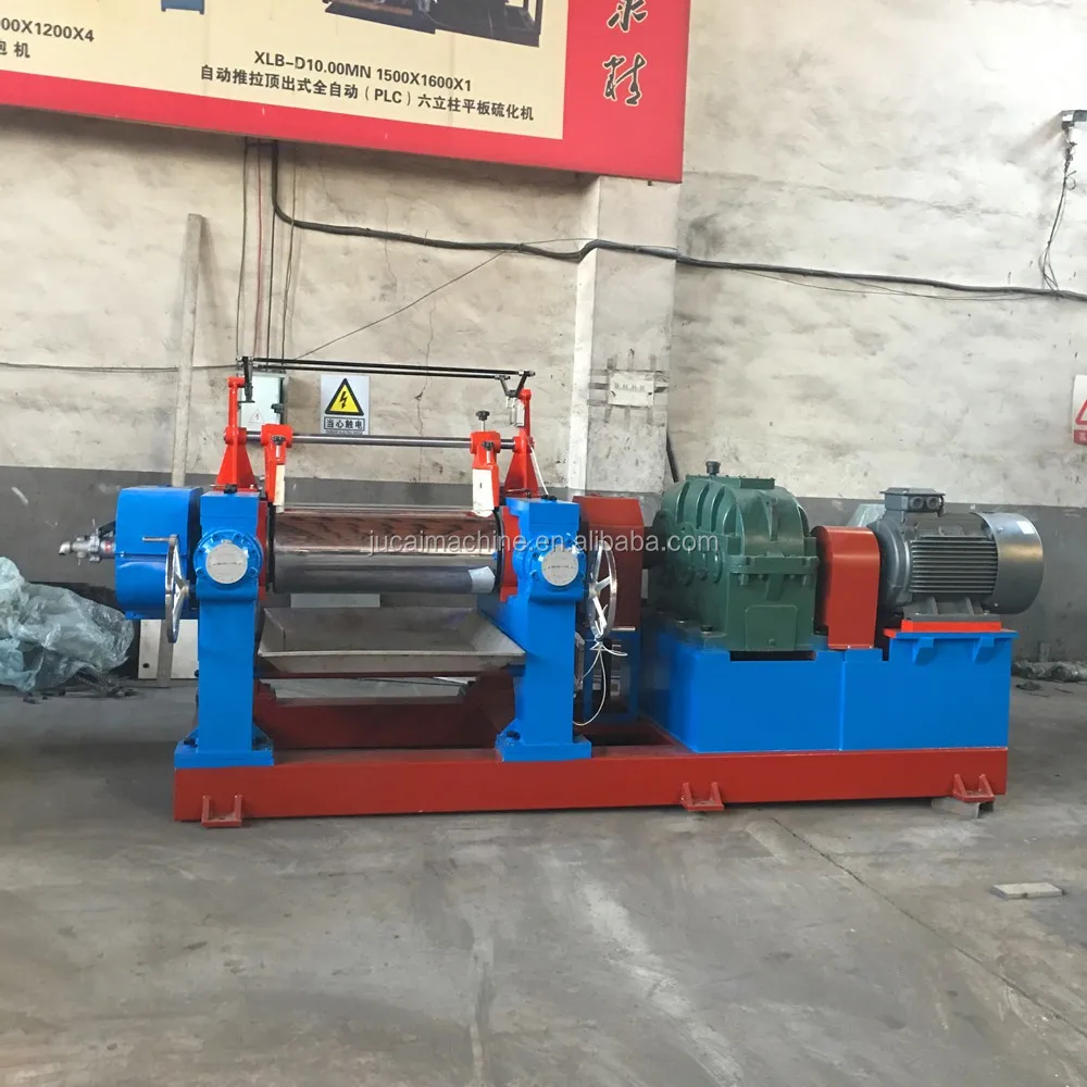 XK Series Rubber two rollers open mixing mill machinery/single or double shaft rubber mixing mill