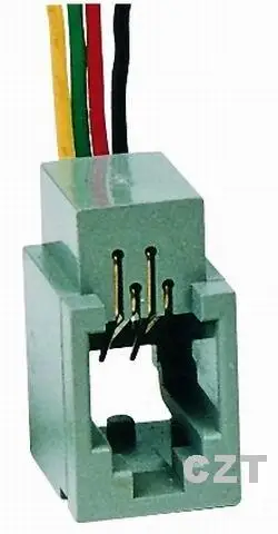 Ul утвержденный проводной jack-разъем