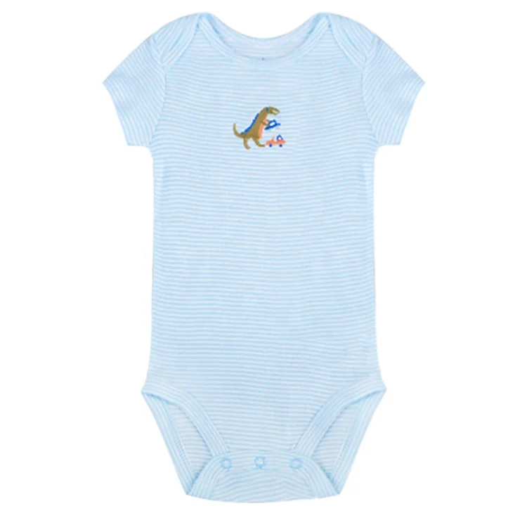 5-pieces Dinosaur Pattern Boy Newborn Kids 100% Cotton Baby Romper Clothes For Singapore