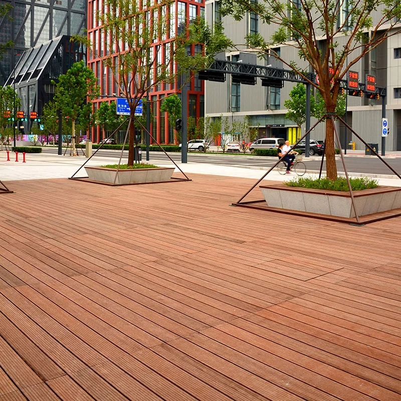 Bamboo flooring Strand Woven Outdoor Bamboo Decking Tile