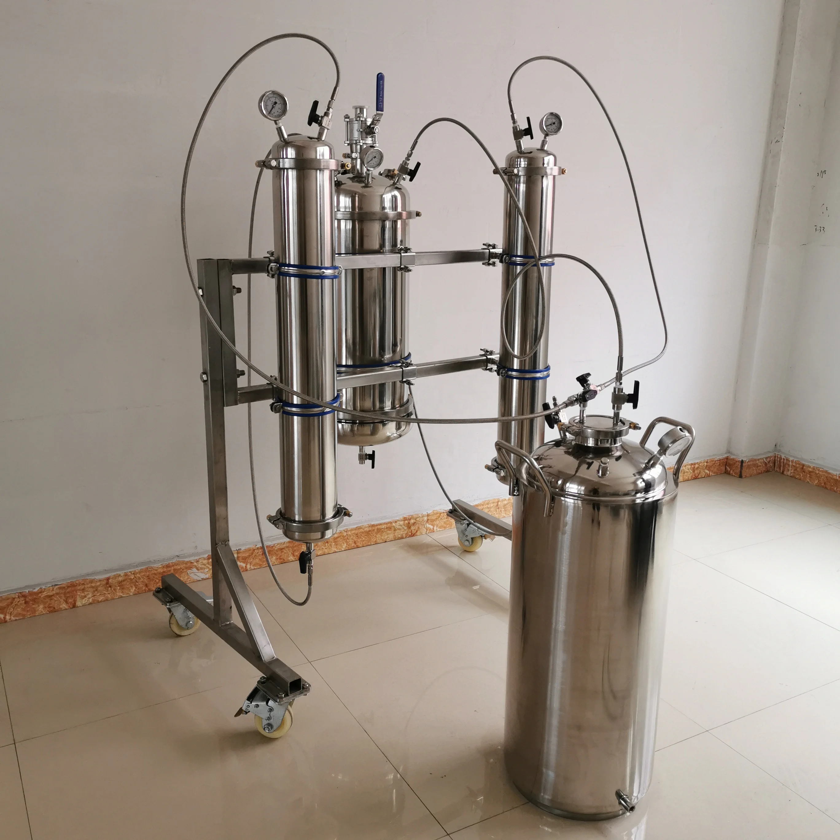  Лидер продаж экстракторы CO2 объемом 20 фунтов со стойкой для Экстрактора и шлангом высокого