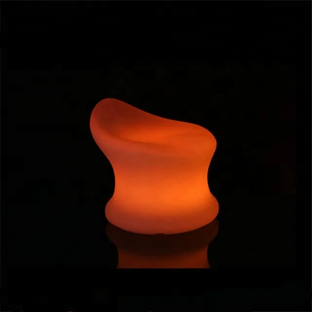 New design led children toy chair,comfortable chair with color changing by remote