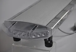 Truck Car Amber emergency New Warning led strobe light bar with SLS-171 and Speaker100W inside